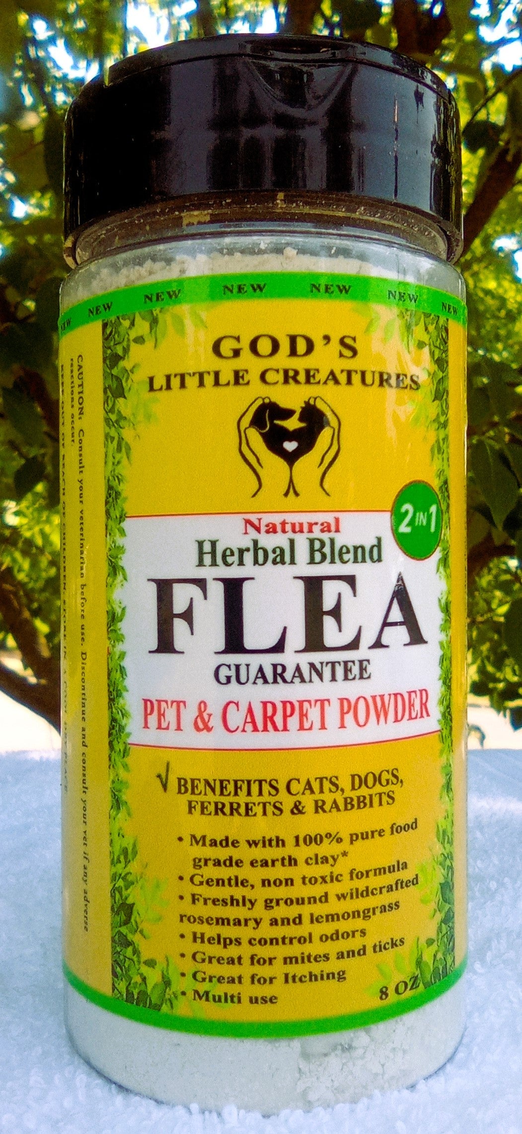NO FLEA Guarantee (8oz) Natural Pet Powder