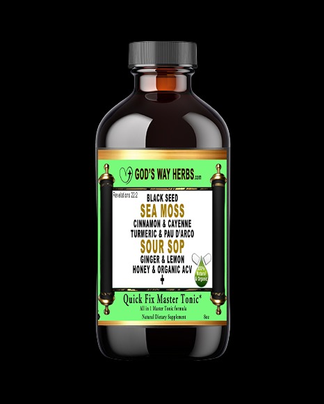 Quick Fix (8oz) Dr. Sebi inspired Master Tonic