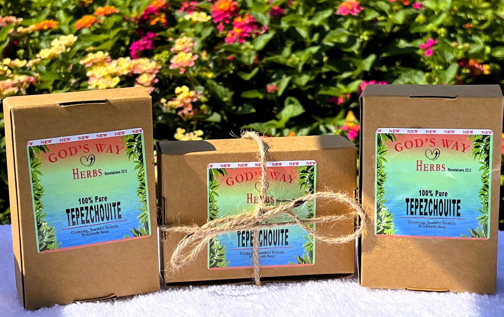 100% Pure Tepezcohuite Soap bars by Gods Way Herbs, natural, personal care, tepezcohuite, facial, soap, natural, vegan, face cleanser by Gods Way Herbs